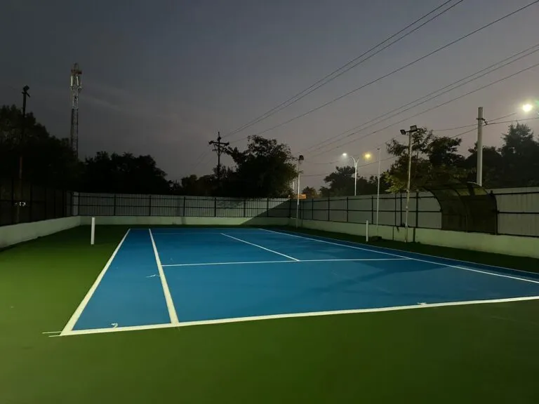 Tennis Court, 8 Layer Acrylic System – Western Coalfields Ltd – photo 1