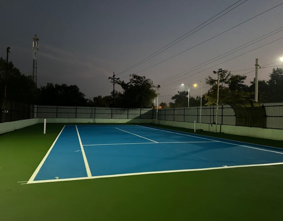 Tennis Court, 8 Layer Acrylic System – Western Coalfields Ltd – photo 1