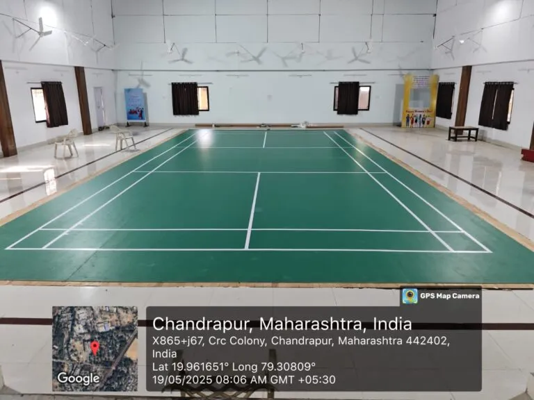 4.5mm PVC Vinyl Badminton Court – WCL Chandrapur – photo 2