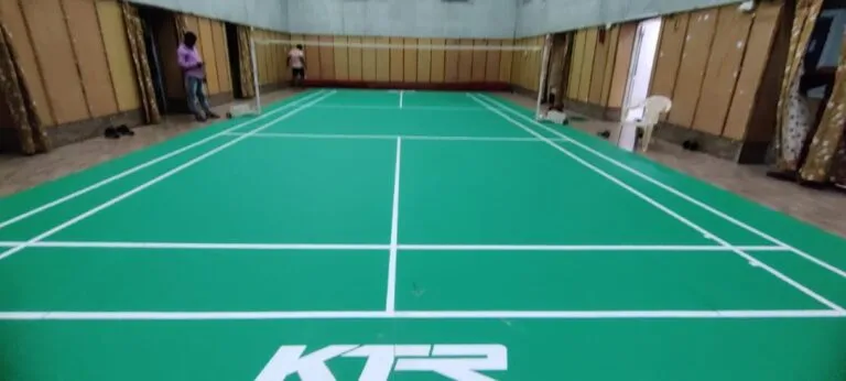 4.5mm PVC Vinyl Badminton Court Mat – Ordnance Factory, Nagpur – photo 1