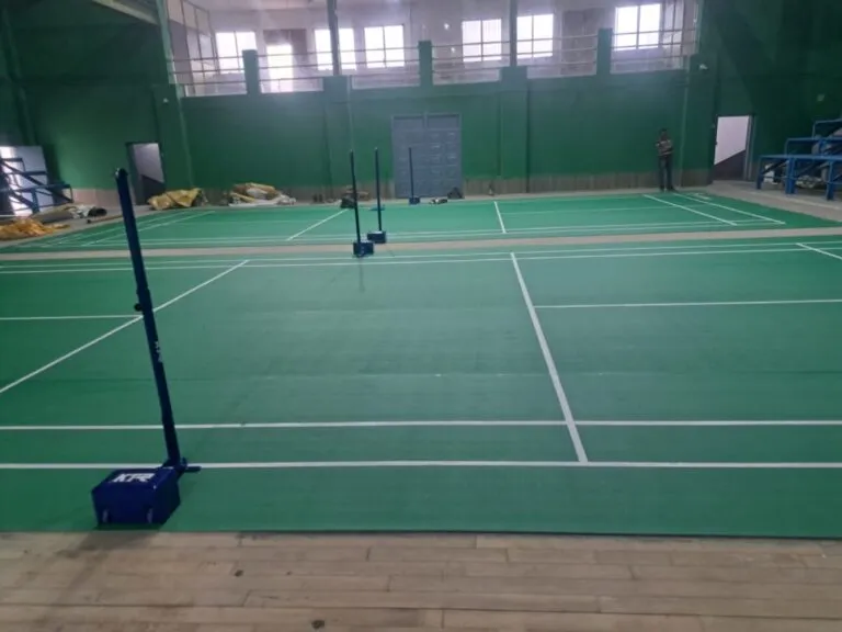 2 Badminton Court Mats, 4.5mm PVC Vinyl Flooring – RTM Nagpur University – photo 3