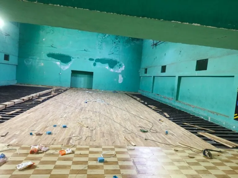 3 Badminton Courts, Teak Wood Flooring – MSEB Koradi – photo 2